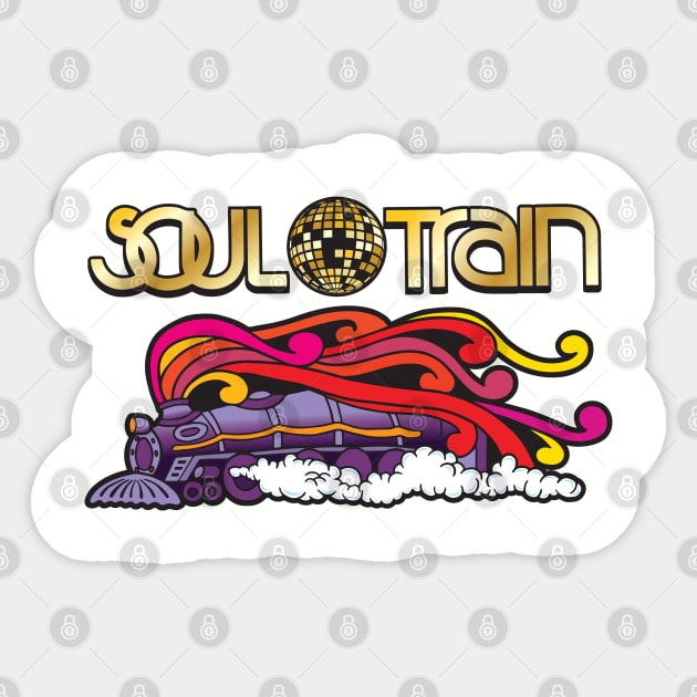 Soul Train Sticker by Chewbaccadoll